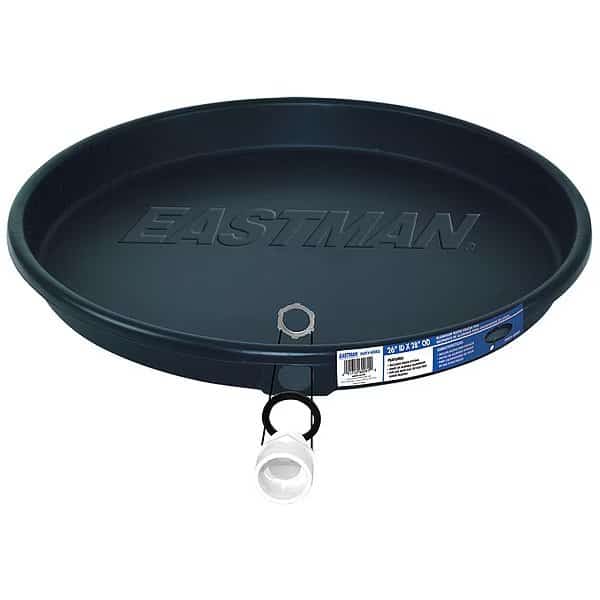 Water Heater Pans, Plastic, 28" Dia.