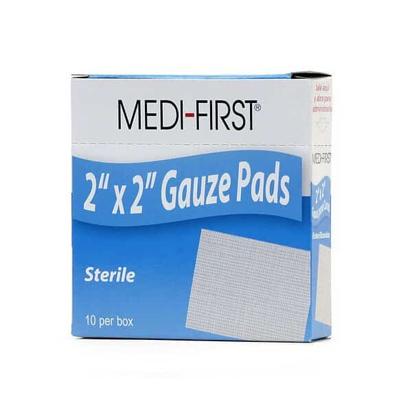 Gauze Pad,Cotton Blend Gauze,PK10 , Mfr#: 60612