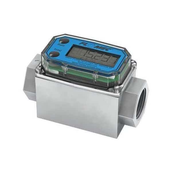 Electronic Flowmeter, 1", FNPT, 4.3" L