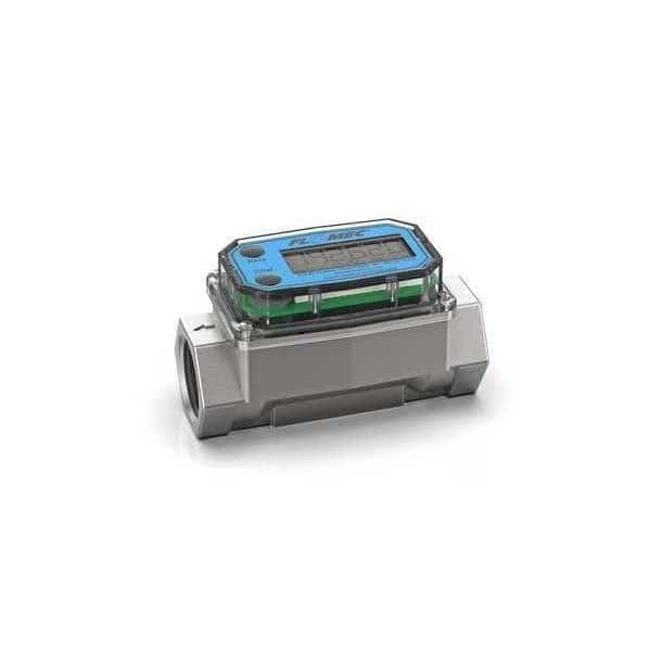 Electronic Flowmeter, 1", FNPT, 6.75" L