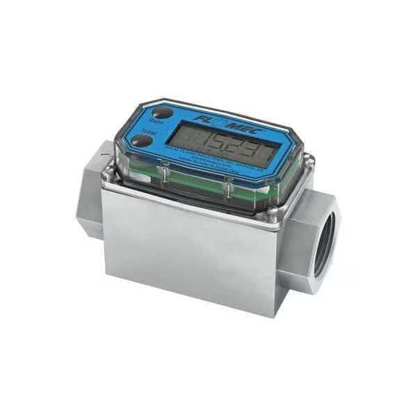 Electronic Flowmeter, 1", FNPT, 3.4" L