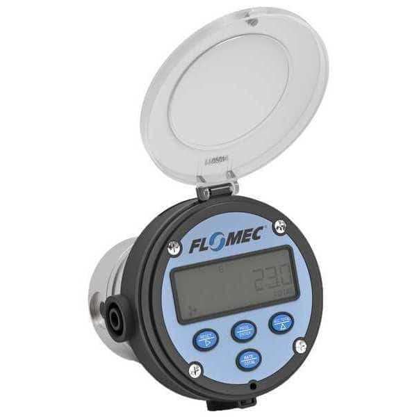 Electronic Flowmeter, 1/8", FNPT, 4" L