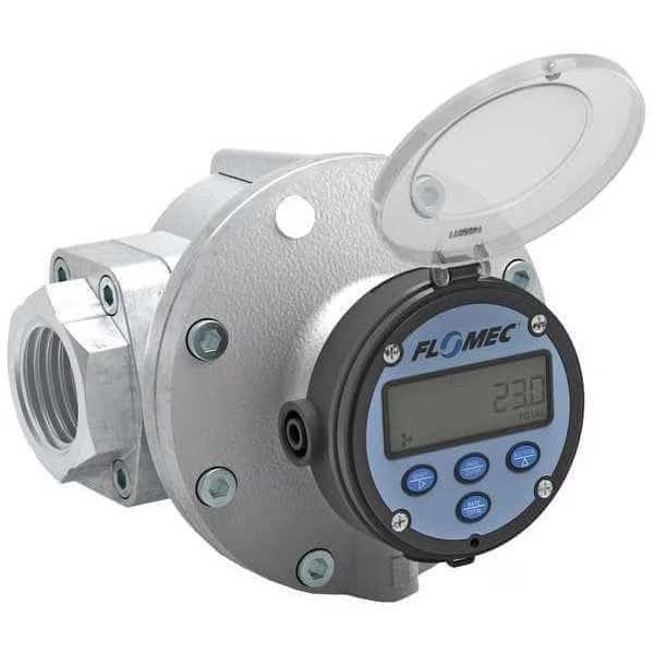 Electronic Flowmeter, 2", 285 PSI, 7.4" L