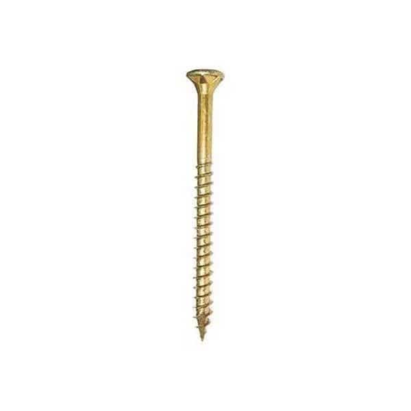 Deck Screw, #9 x 2-3/4 in, Climatek, Flat Head, Torx Drive, 480 PK