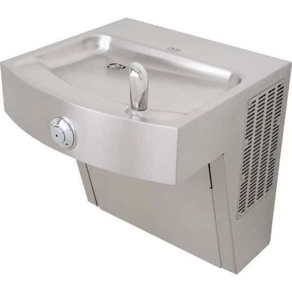 Single Drnkng Ftn, D 18 1/2in, W 18 1/2in