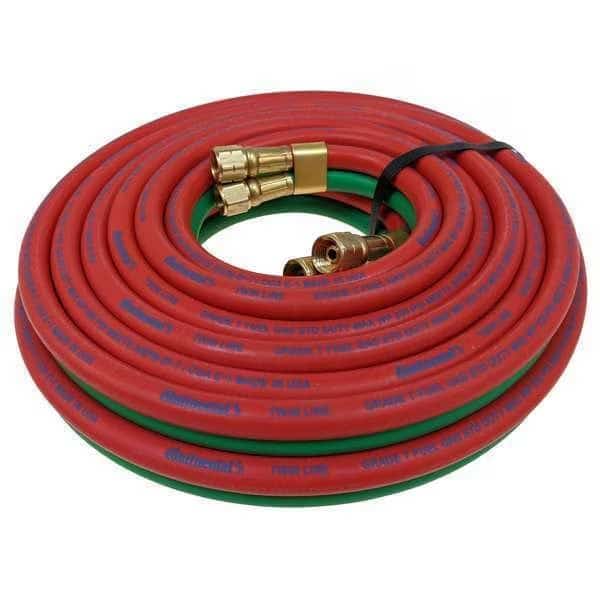 Twin Line Welding Hose, 3/8", 25 ft.