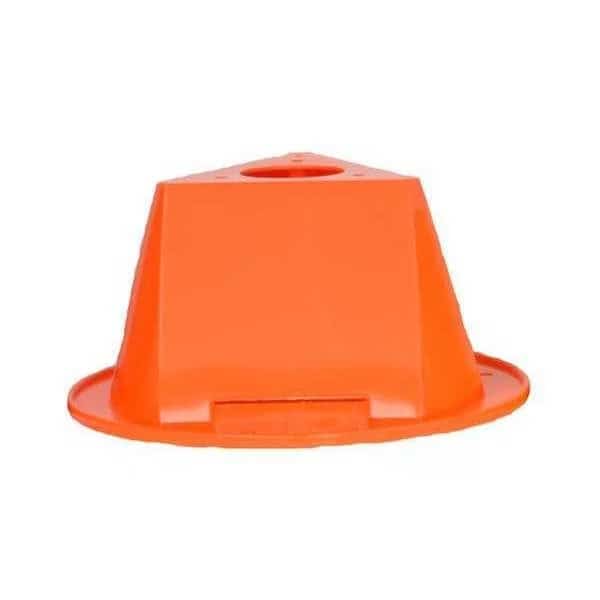 HDPE Pallet Cones, 4 1/5 in H