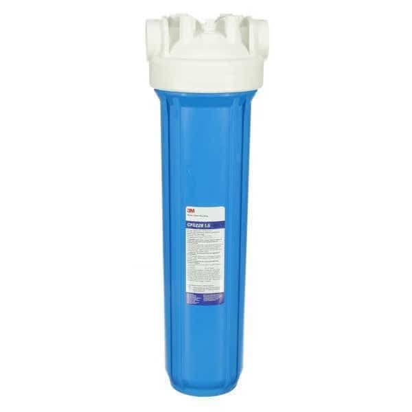 Filter Housing, 7 1/4" H, 7 1/4" Dia, Blue
