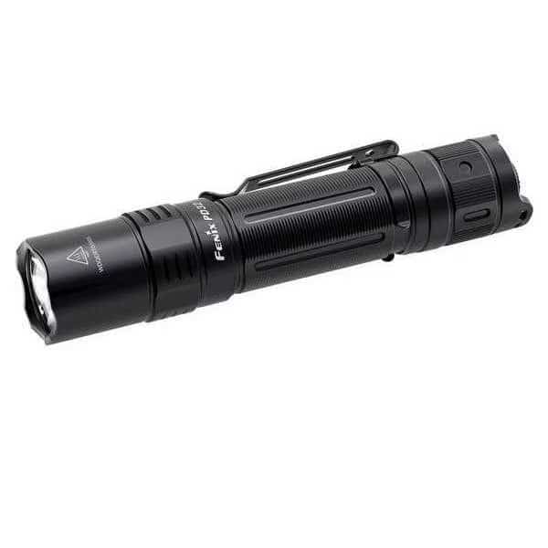 Industrial Flashlight, Alum, Black, 1200lm