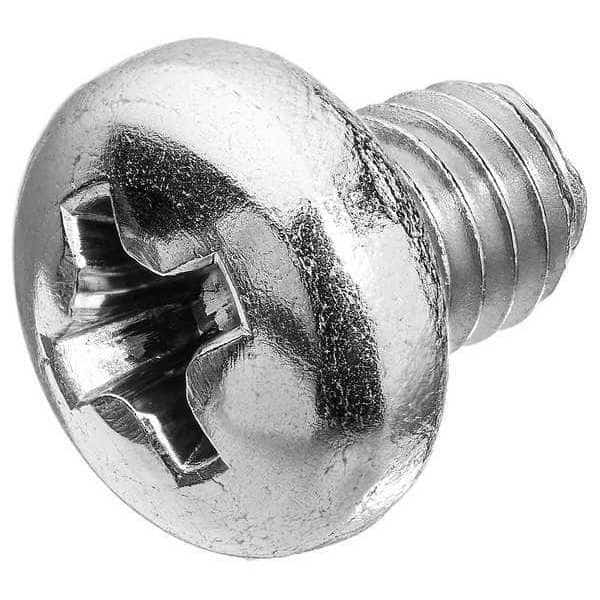 #4-40 x 1-1/4 in Phillips Pan Machine Screw, Passivated 316 Stainless Steel, 50 PK