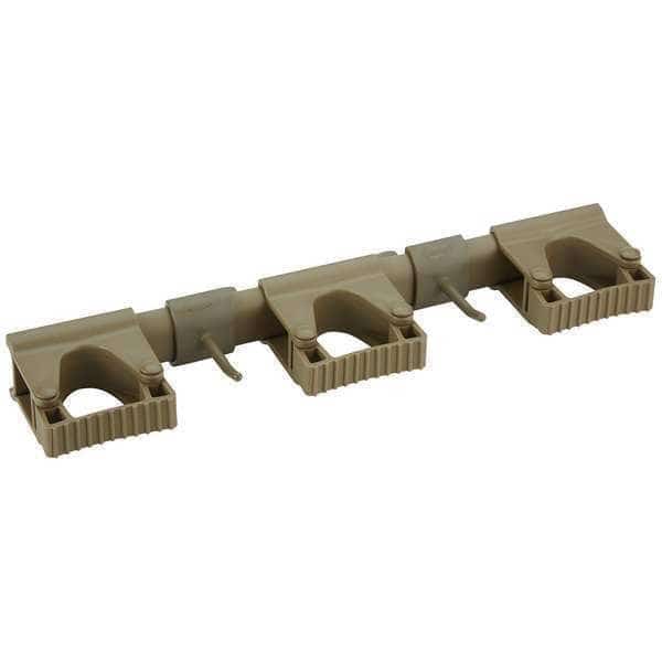 Tool Wall Bracket, 16 1/2 in L, Brown