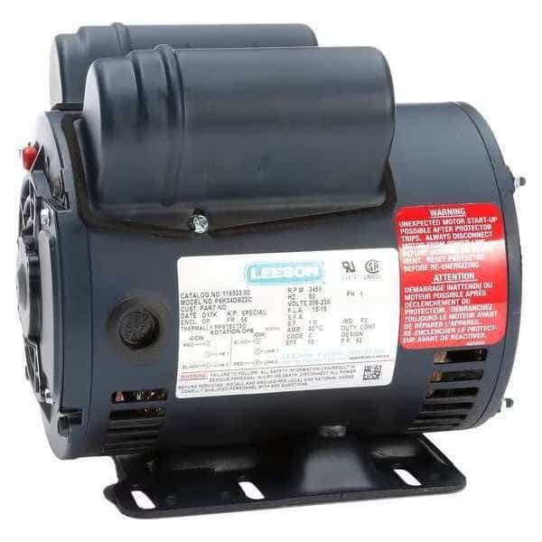 Air Compressor Motor, 3 Hp, 3600 RPM