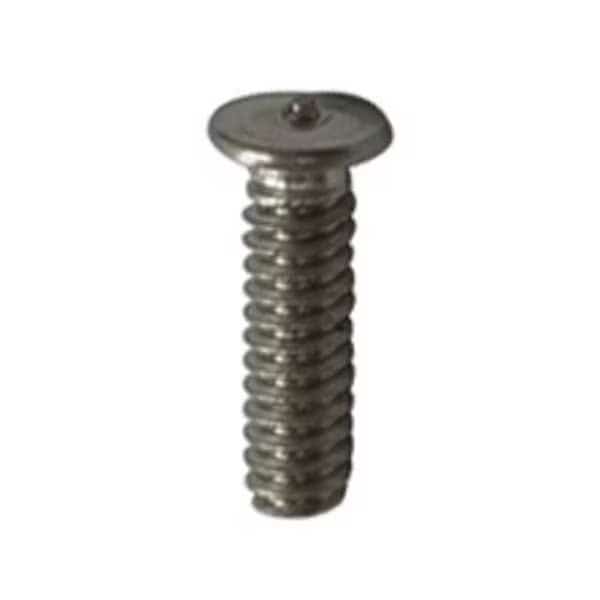 Weld Stud, #10-32, 3/8 in, TFTS, 18-8 Stainless Steel, Bright Finish, 100 PK