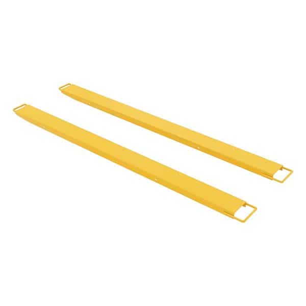 Fork Extension, Yellow, 4,000 lb, 6" W