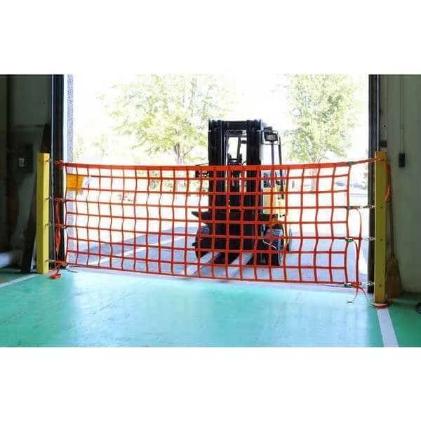 Post Mounted Dock Door Net 4'HX30'W