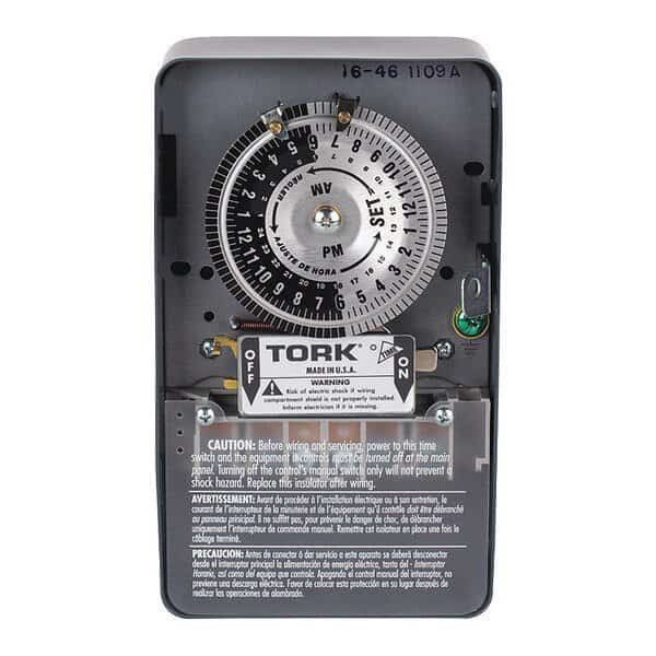 Time Switch, 24 Hour, 120-277V, TORK, Mfr# 1109A-PC