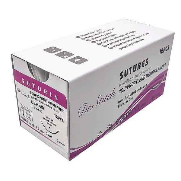 Training Sutures with Thread,Polyp,4/0, Mfr#: DS-0011, DR.STITCH