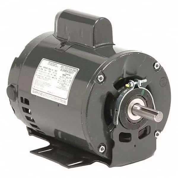 Capacitor-Start Direct Drive Blower Motor, 1/2 HP, 56 Frame, 115/208-230V AC Voltage