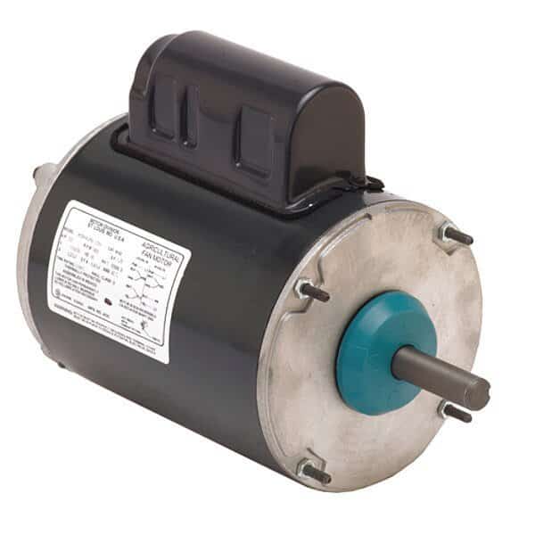 Farm Duty Motor, 3-Phase, 1 HP, 440-460V, 850 Nameplate RPM, 56YZ Frame