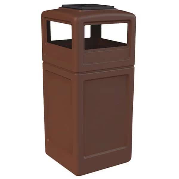 Waste Container,Ashtray Dome,42 gal.,Brn , Mfr#: 73303799