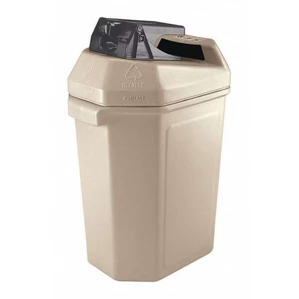 Canpactor Can Crusher Waste Container, 30 gal Capacity, Easy to Use, Plastic