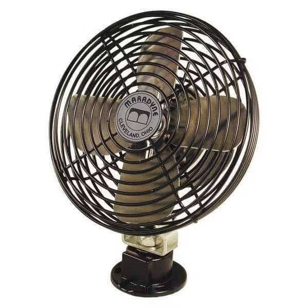 Defrost Fan, 12V, 2 Speed, U Channel