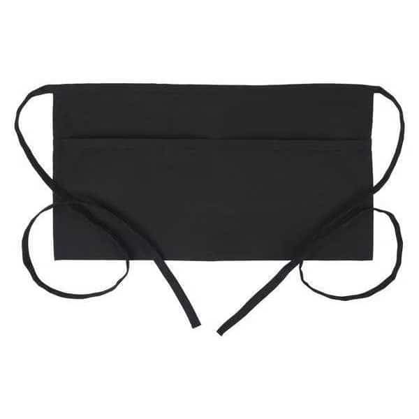 Apron, 2-Pocket Waist, Black, F79
