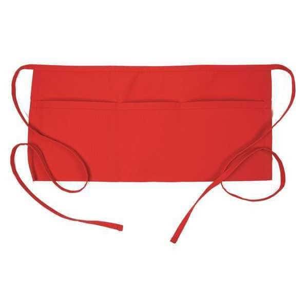 Apron, 3-Pocket Waist, F9, Red