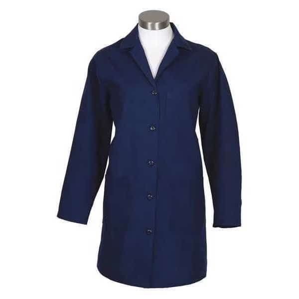 Lab Coat, Female, Navy, L1XS