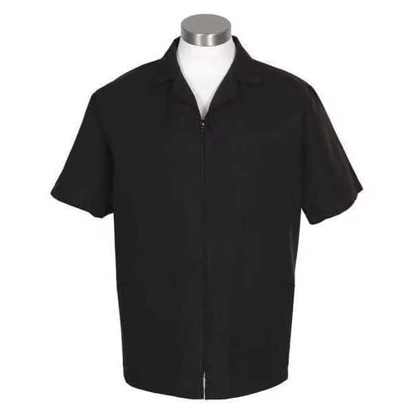 Smock, Zipper, Black, K74, LG