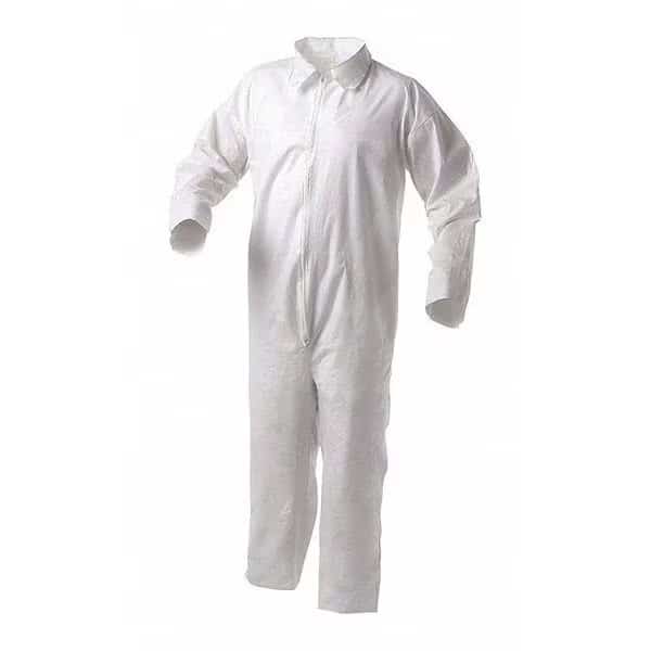 Disposable Coverall, Collared, 2XL, KleenGuard(TM) A35, Zipper, Open Cuff, Open Ankle