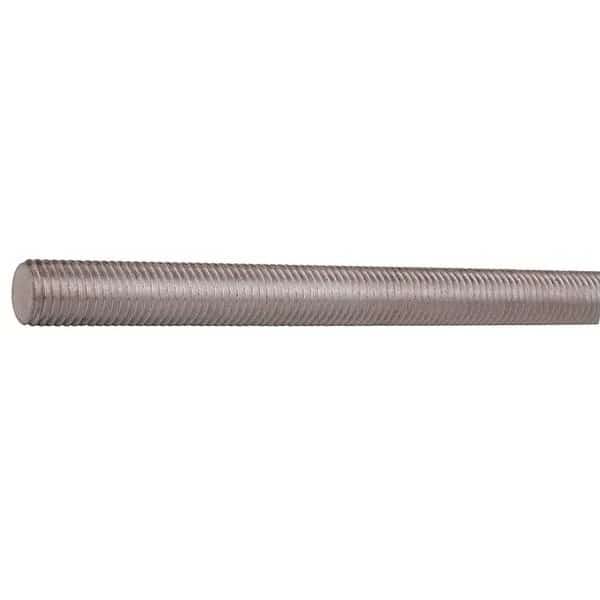Threaded Rod, 5/16"-24, Stainless Steel, Plain Finish