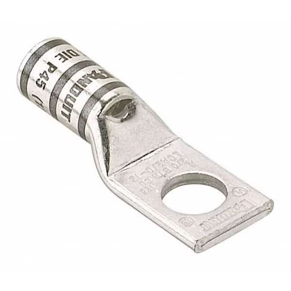 Lug Compression Connector, No.6 AWG