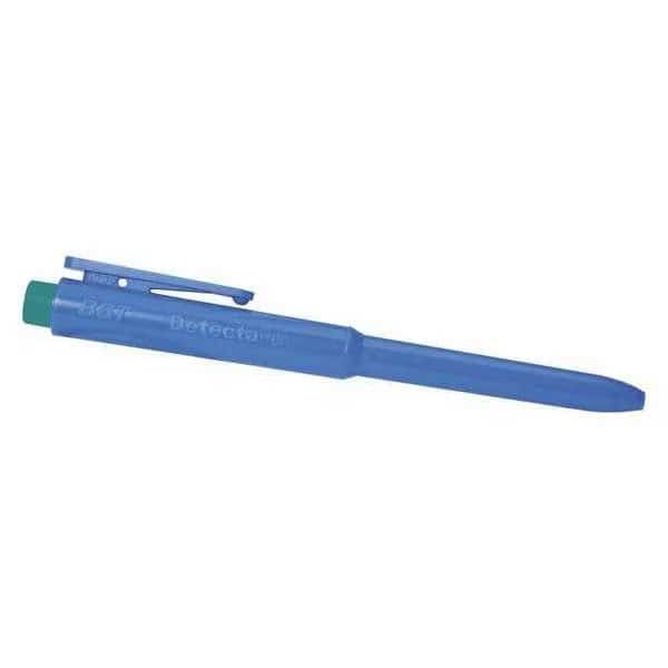 Pen, Retractable, MetalDet, Blue/Green, PK25
