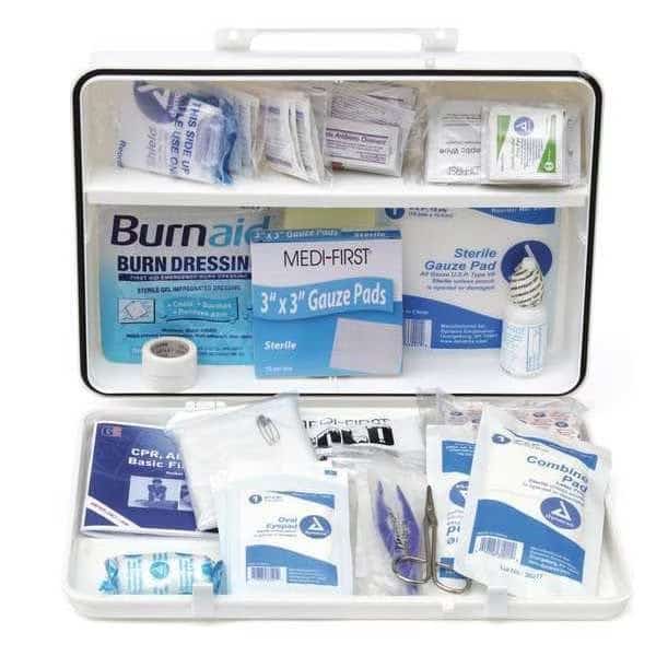 ANSI Standard,50 Person,Plastic Kit, Mfr#: 768ANSI, MEDI-FIRST