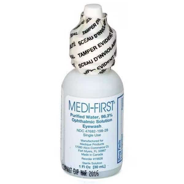 Eyewash, 1oz. Sterile Buffered Solution
