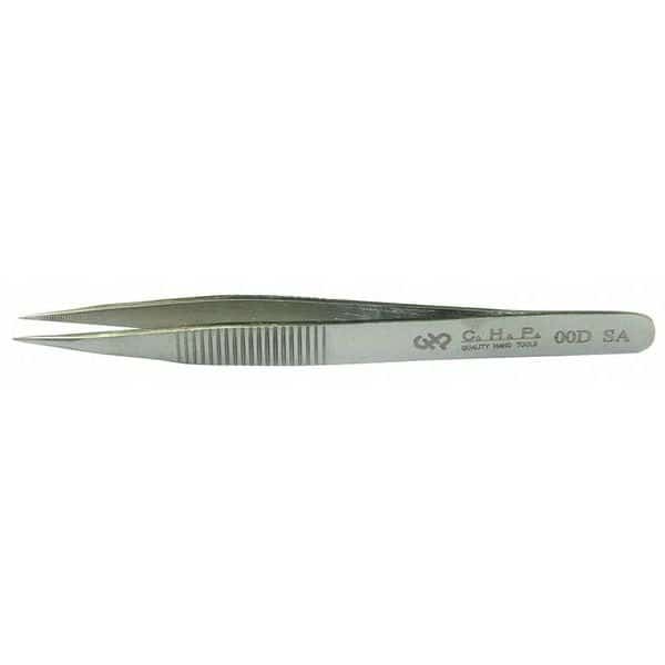 Fine Point Tweezer, Strong Flat Tip, 120mm