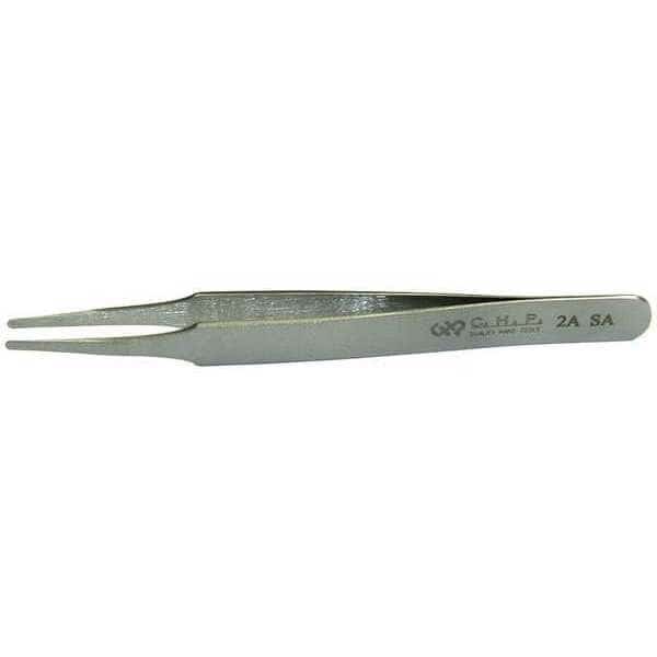 Flat Tweezer, Rounded Tips, 120mm
