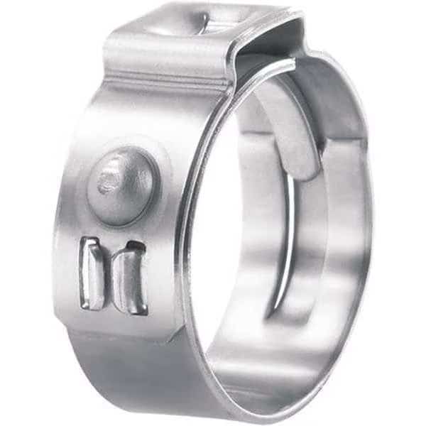 Hose Clamp, Cup Lock 1-Ear, 31.4-35.5mm, SS