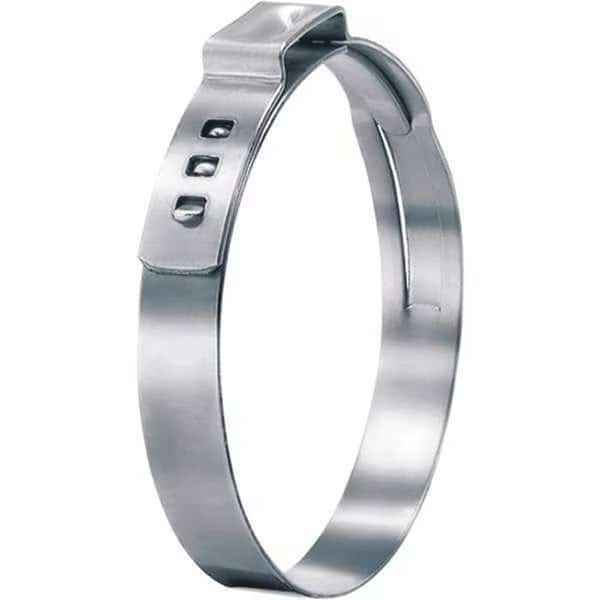 Hose Clamp, Stpls, 1-Ear HD, 73.8-77mm, SS