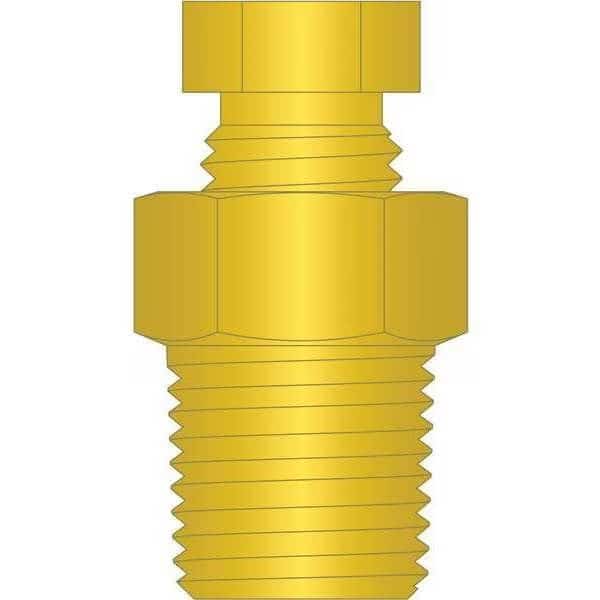 Tubing Connector Fitting Straight, 1/8"