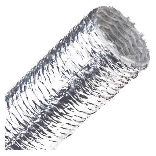 Fiberglass Convo Tube, Aluminum, 1"