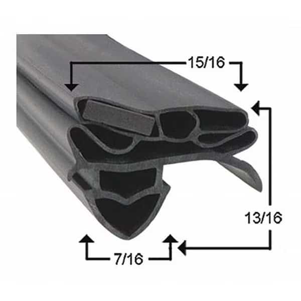 Door Gasket, 25-3/4" x 54-5/8"