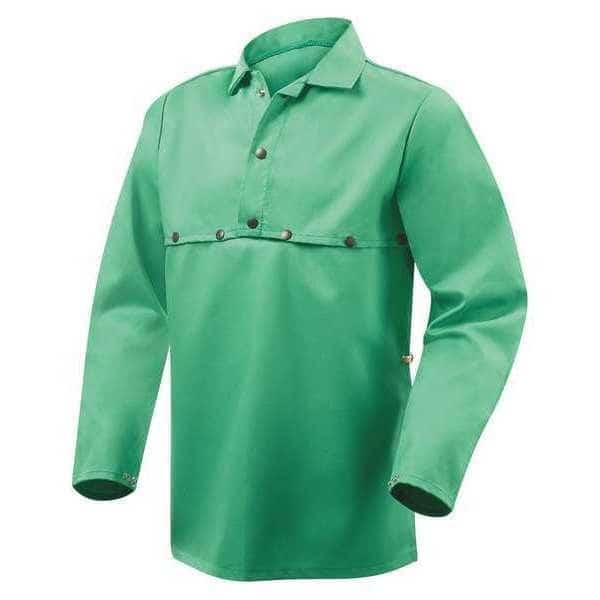 Cotton Cape Sleeves, Flame Resist, Grn, XL