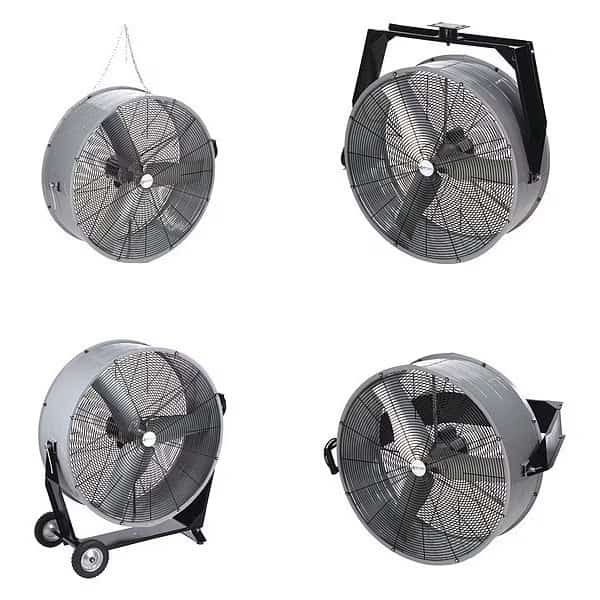 Portable Mancooler, 30 in Blade Dia, 115V