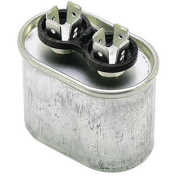 Capacitor, Oval, 370V, 7.5 MFD