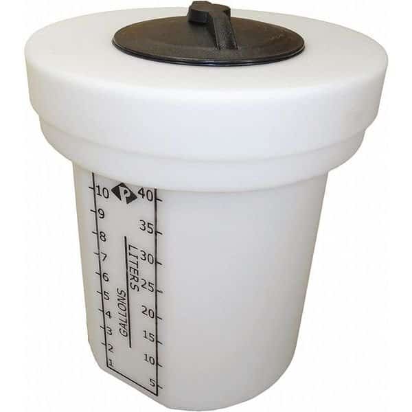 Solid Top Process Tank Nat XLPE 10 Gal, PROCHEM, Mfr# 01-30410