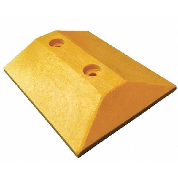 Speed Bump, End Caps, Plastic, 12", PR, PLASTICS R UNIQUE, Mfr# 12"" SB END CAP-SPIKES