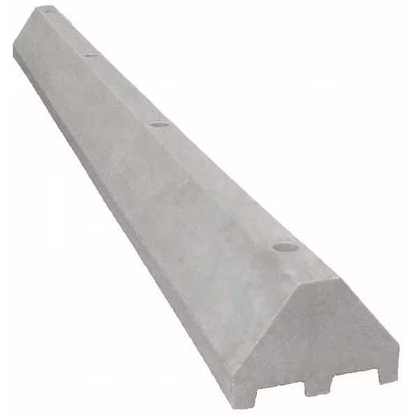 Truck Parking Block,Gray,8 ft.,Spikes, Mfr#: 71096TBG-SPIKES, PLASTICS R UNIQUE