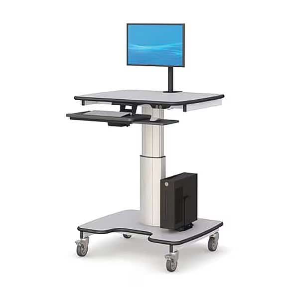 Mobile Telescopic Computer Cart, Mfr#: 772443G, AFC INDUSTRIES